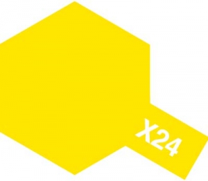 Tamiya Acrylic Color X-24 Clear Yellow (Gloss)