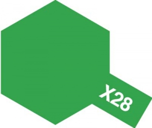 Tamiya Enamel Color X-28 Park Green (10ml) [Gloss]