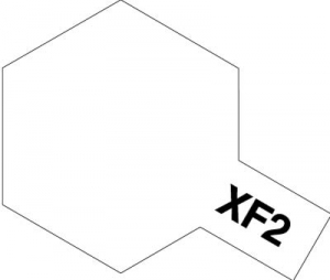 Tamiya Acrylic Color XF-2 Flat White (Flat)