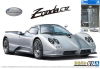 Aoshima SC-07(05602)+05604 1/24 Pagani Zonda C12-S (2000) w/Detail-Up Parts