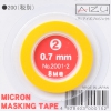 Aizu Project 2001-2 Micron Masking Tape (0.7mm)