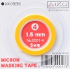 Aizu Project 2001-4 Micron Masking Tape (1.5mm)