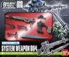 Bandai BP-004(179649) 1/144 System Weapon #004 (Long Range Beam Rifle, Heat Sword) [for RX-79, Zaku, Gouf, RGM-96X]