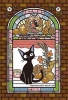 Ensky AC09(18733) Kiki's Delivery Service 魔女の宅急便 - Jiji Serves The Customers (Crystal Jigsaw Puzzle - 126pcs.)