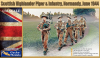 Gecko Models 35GM0006 1/35 Scottish Highlander Piper & Infantry (Normandy, June 1944)