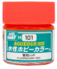 Mr Aqueous Hobby Color H-101 Fluorescent Red (10ml)