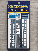 Hasegawa TP-1 Template Set 1 (Straight Lines & Circles)