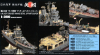 Hasegawa 40075 1/350 IJN Light Cruiser Yahagi 矢矧 Detail-Up Parts [SUPER]