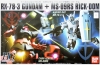 Bandai HG-UC(153706) 1/144 RX-78-3 Gundam + MS-09RS Rick-Dom