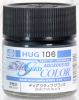 Mr Hobby HUG-106 Deactive Black (Aqueous Color 10ml) [Semi-Gloss]