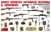 MiniArt 35154 1/35 Soviet Infantry Automatic Weapons & Equipment