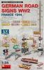 MiniArt 35600 1/35 German Road Signs in W.W.II (France 1944)