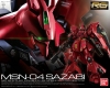 Bandai RG29(5061605) 1/144 MSN-04 Sazabi