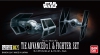 Bandai VM007(0214502) Vehicle Model 007 Tie Advanced x 1 & Tie Fighter [Starwars] (2 Kits)