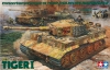 Tamiya 25401 1/35 Tiger I "Late Production" w/Ace Commander & Crew Set