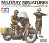 Tamiya 35084 1/35 U.S. Military Police Set (Harley Davidson WLA 45) [W.W.II]