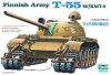 Trumpeter 00341 1/35 Finnish Army T-55 w/KMT-5 Mine Roller