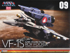 Wave 09(MC-62) 1/100 VF-1S Super Varkyrie Fighter "Roy Focker"